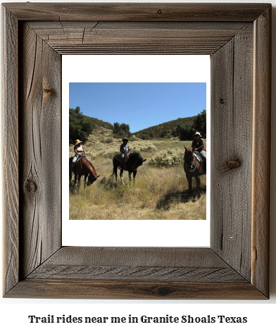 trail rides near me in Granite Shoals, Texas